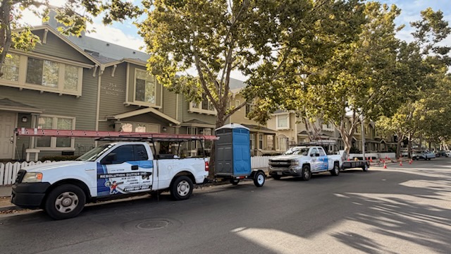 Townhome Community Install — commercial gutter project by Resolution Gutter Inc.